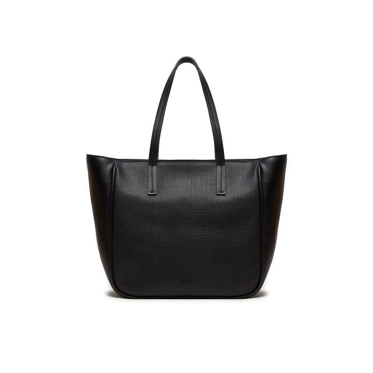 Calvin Klein Black Synthetic Leather Handbag