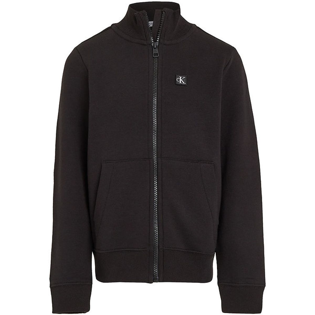 Calvin Klein Cardigan - Monogram Mini Badge - Ck Black