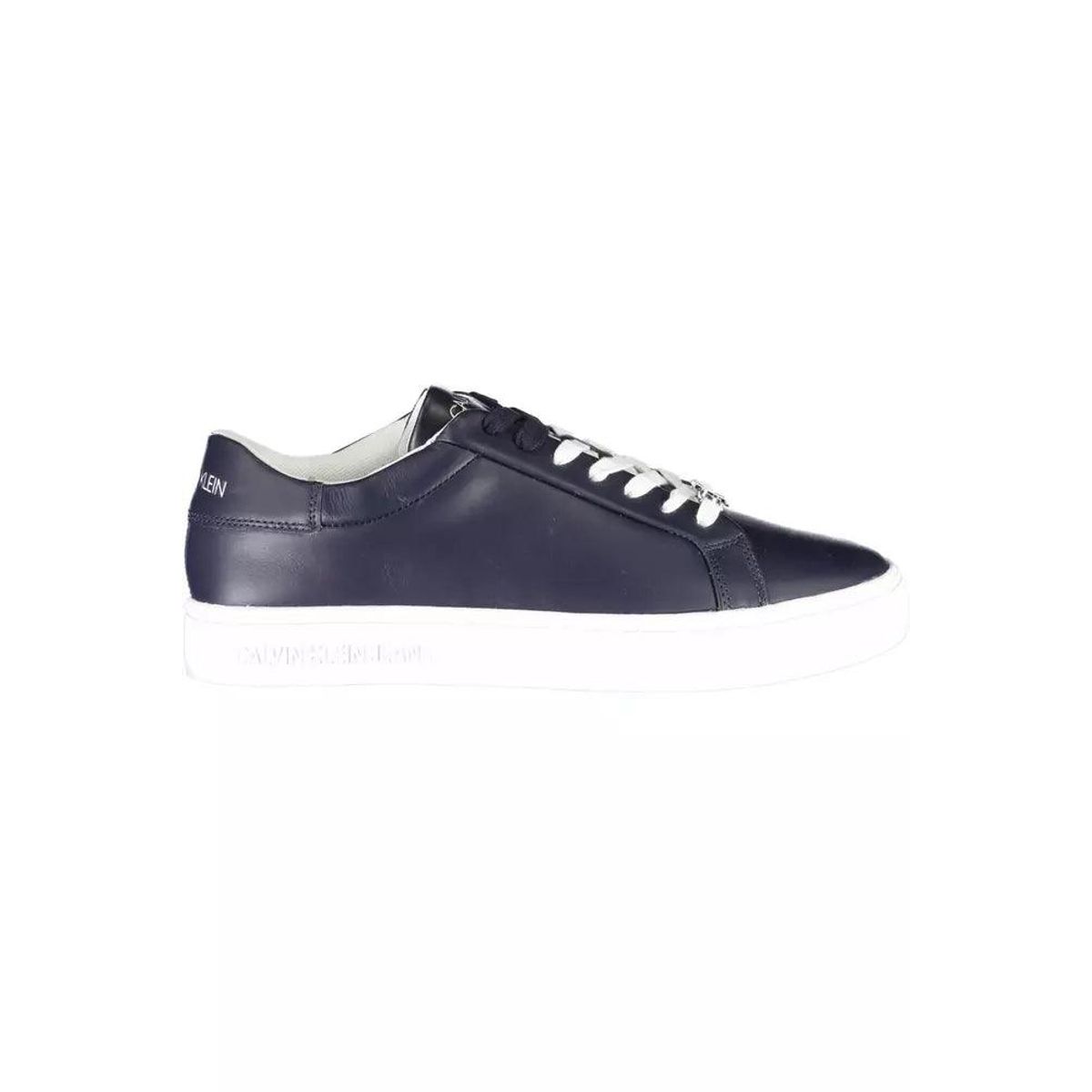 Calvin Klein Chic Blue Sneakers with Contrasting Details