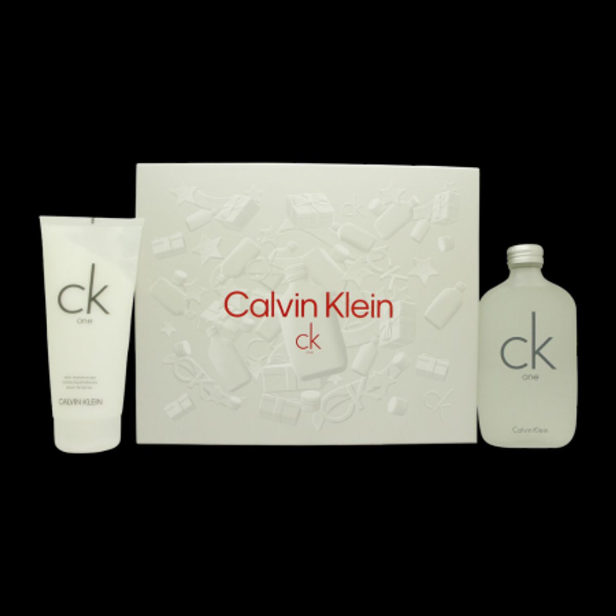 Calvin Klein CK One Gavesæt - EDP 200ml & Body Lotion 200ml