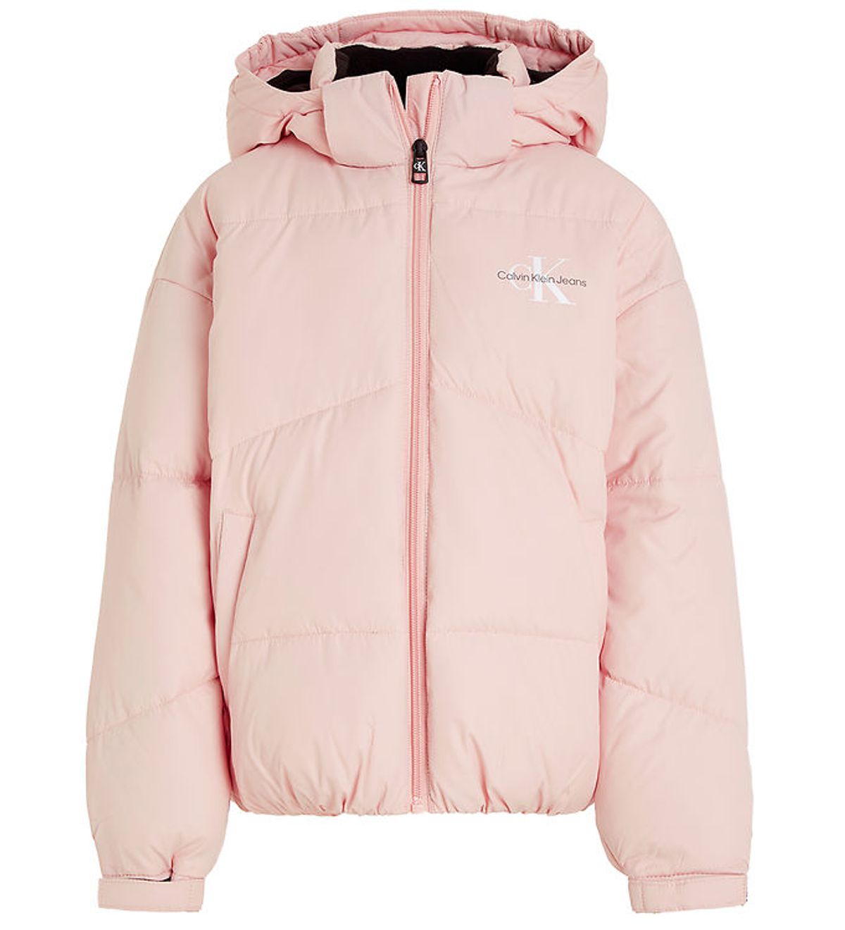 Calvin Klein Dynejakke - CK Short Puffer - Rose Clay