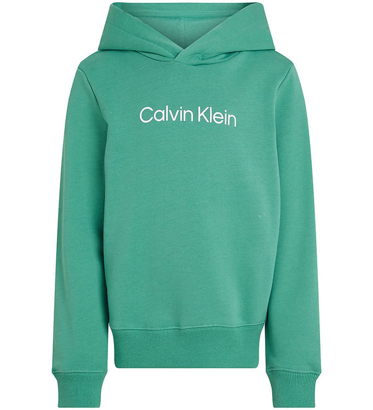 Calvin Klein Hættetrøje - Inst. Logo - Bahama Green