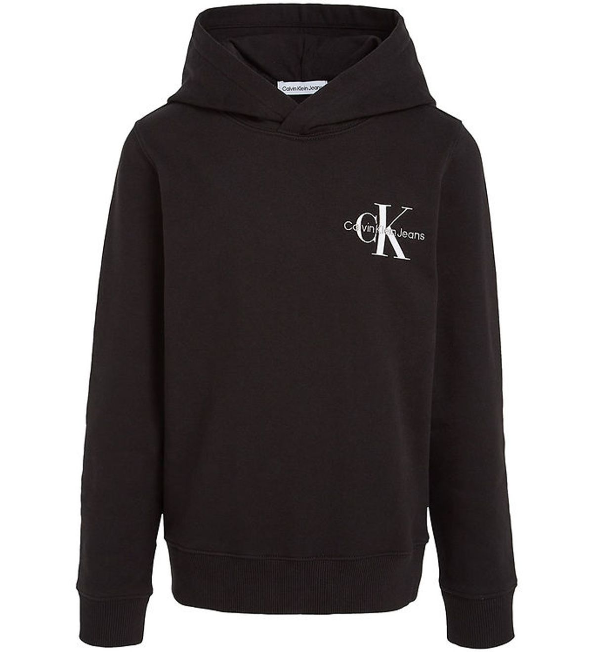 Calvin Klein Hættetrøje - Small Monogram - CK Black