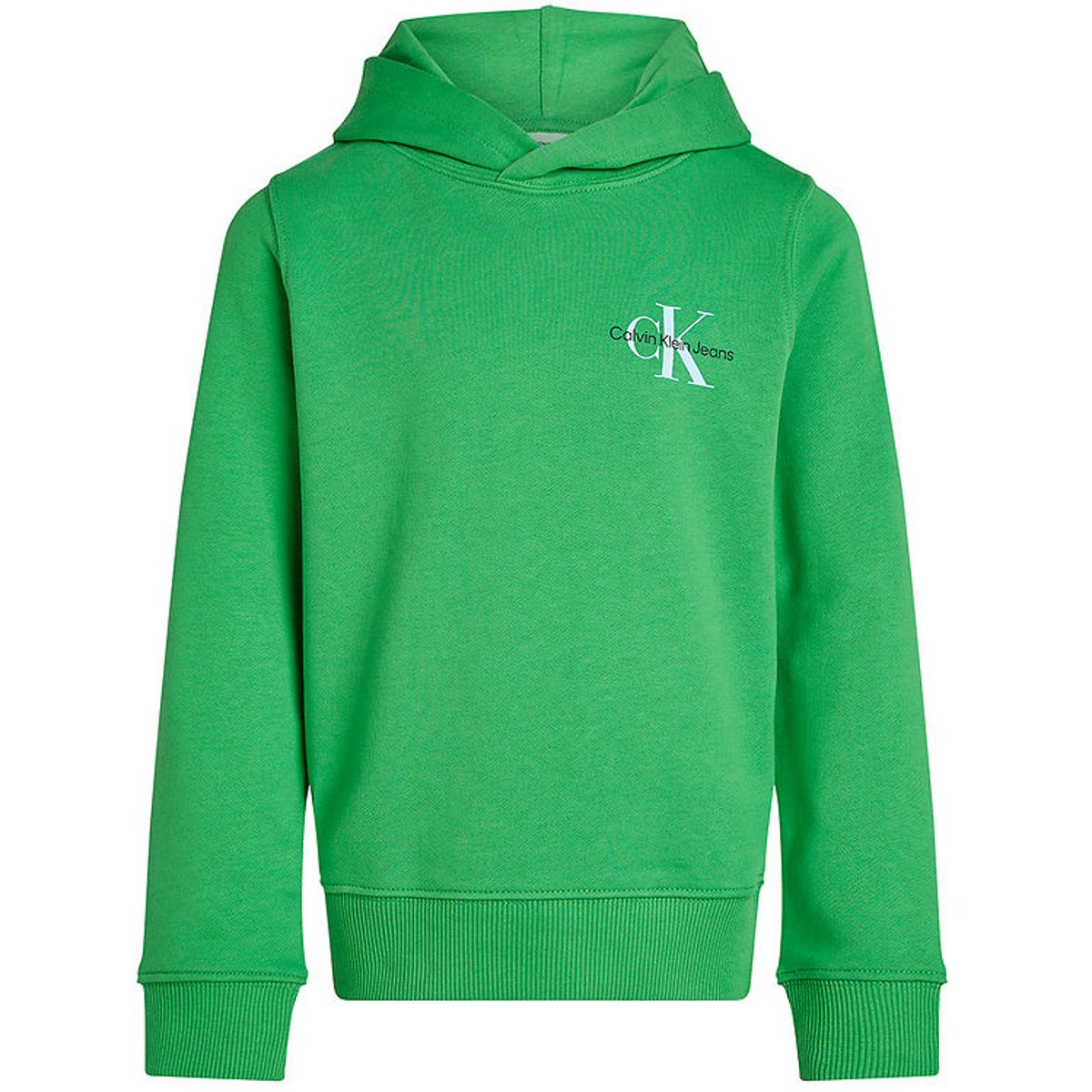 Calvin Klein Hættetrøje - Small Monogram - Vintage Green