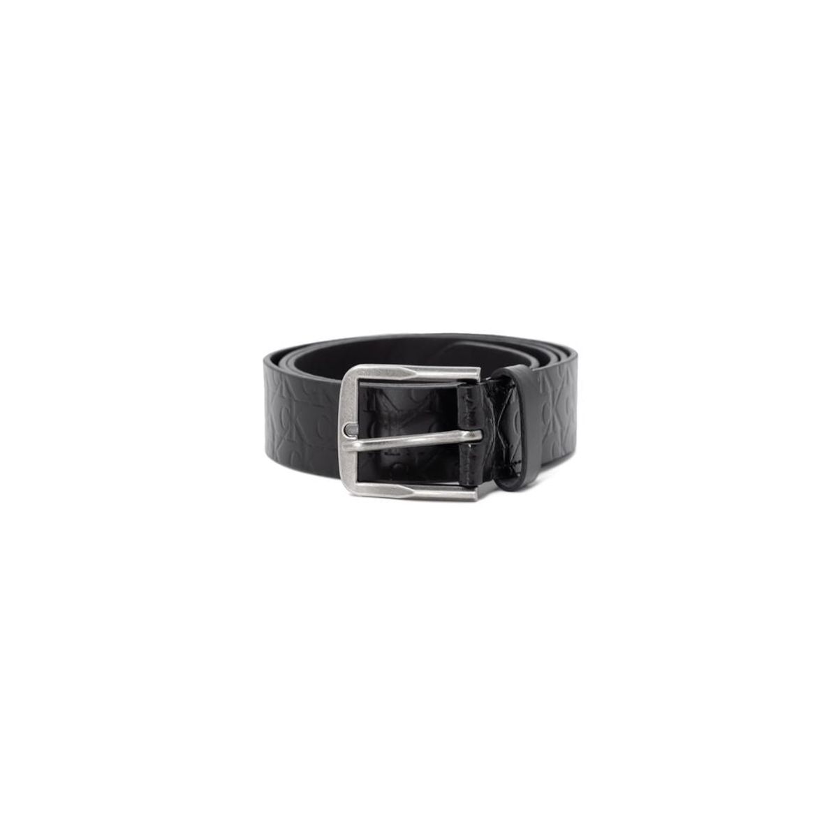 Calvin Klein Jeans Black Leather Belt