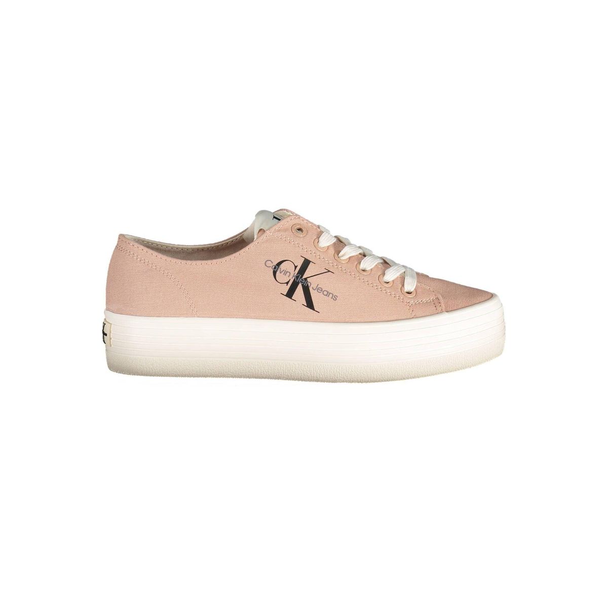 Calvin Klein Pink Cotton Dame Sneakers