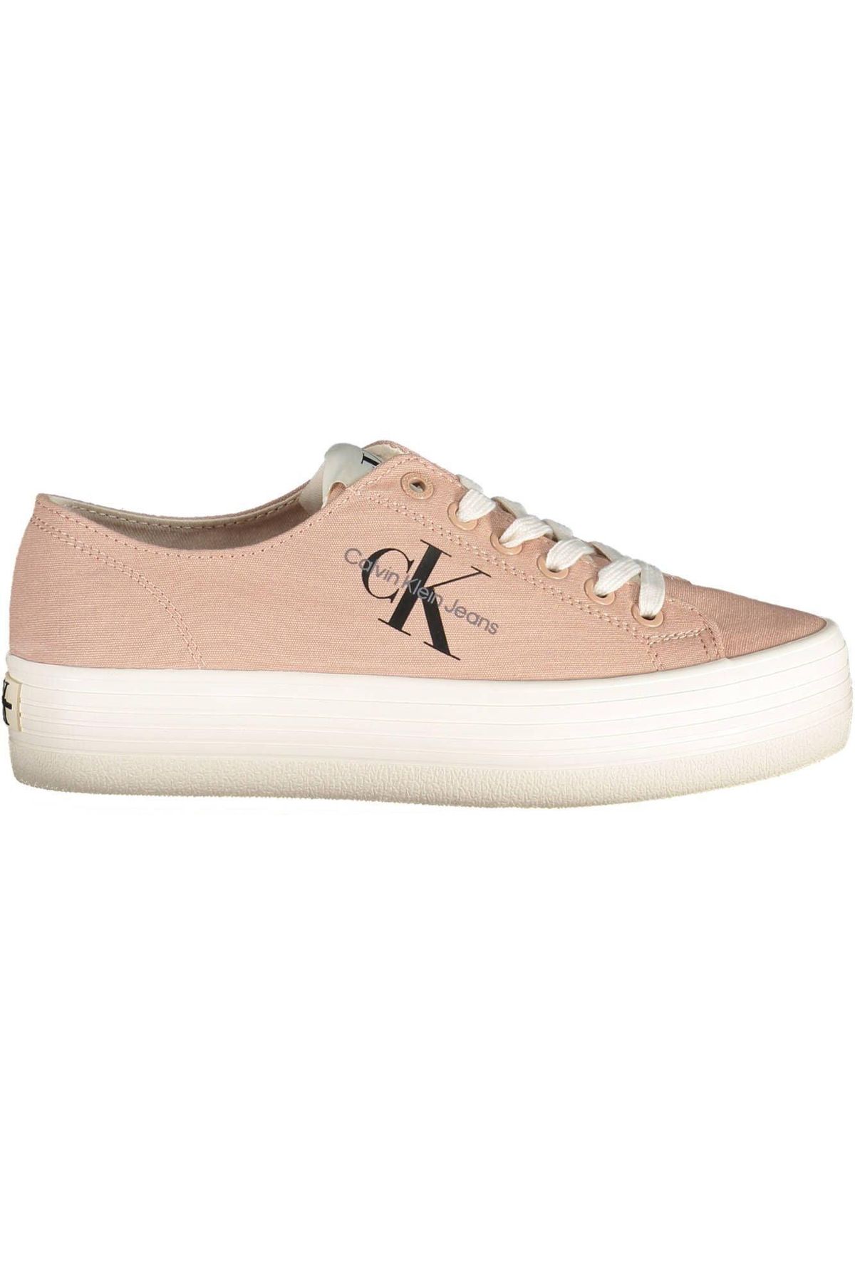 Calvin Klein Pink Cotton Dame Sneakers