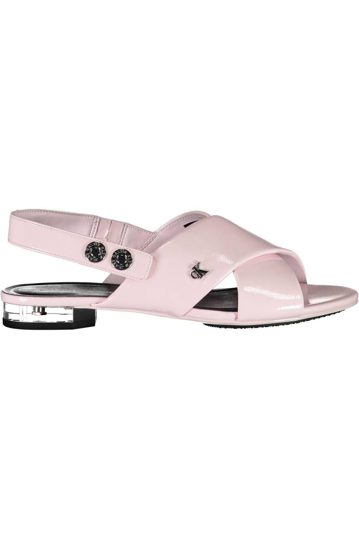 Calvin Klein Pink Polyethylene Dame Sandaler