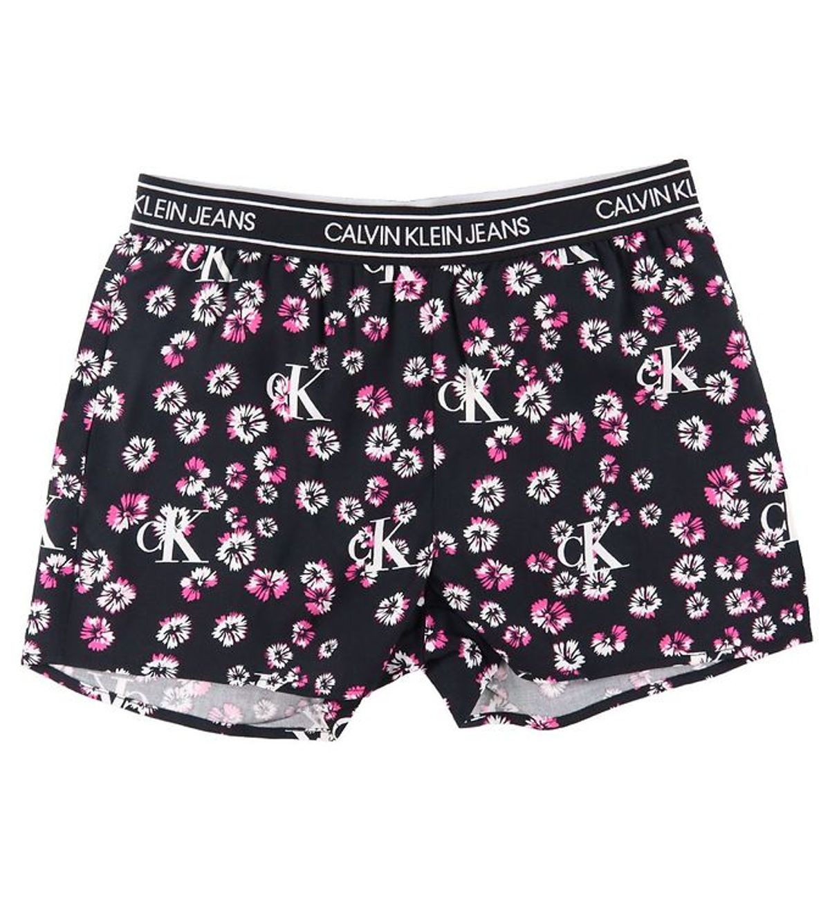 Calvin Klein Shorts - Sort m. Blomster