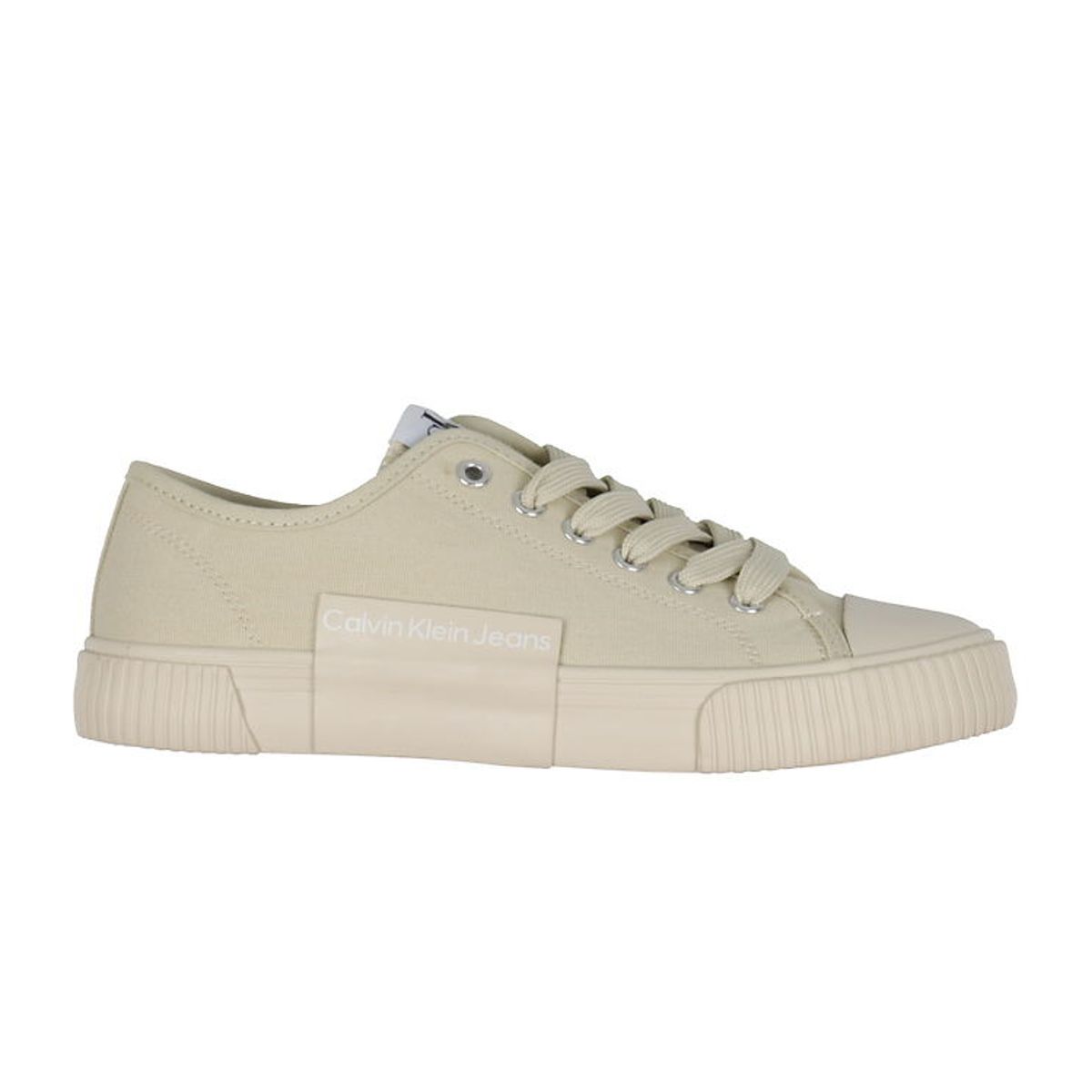 Calvin Klein Sko - Low Cut Lace-Up - Beige