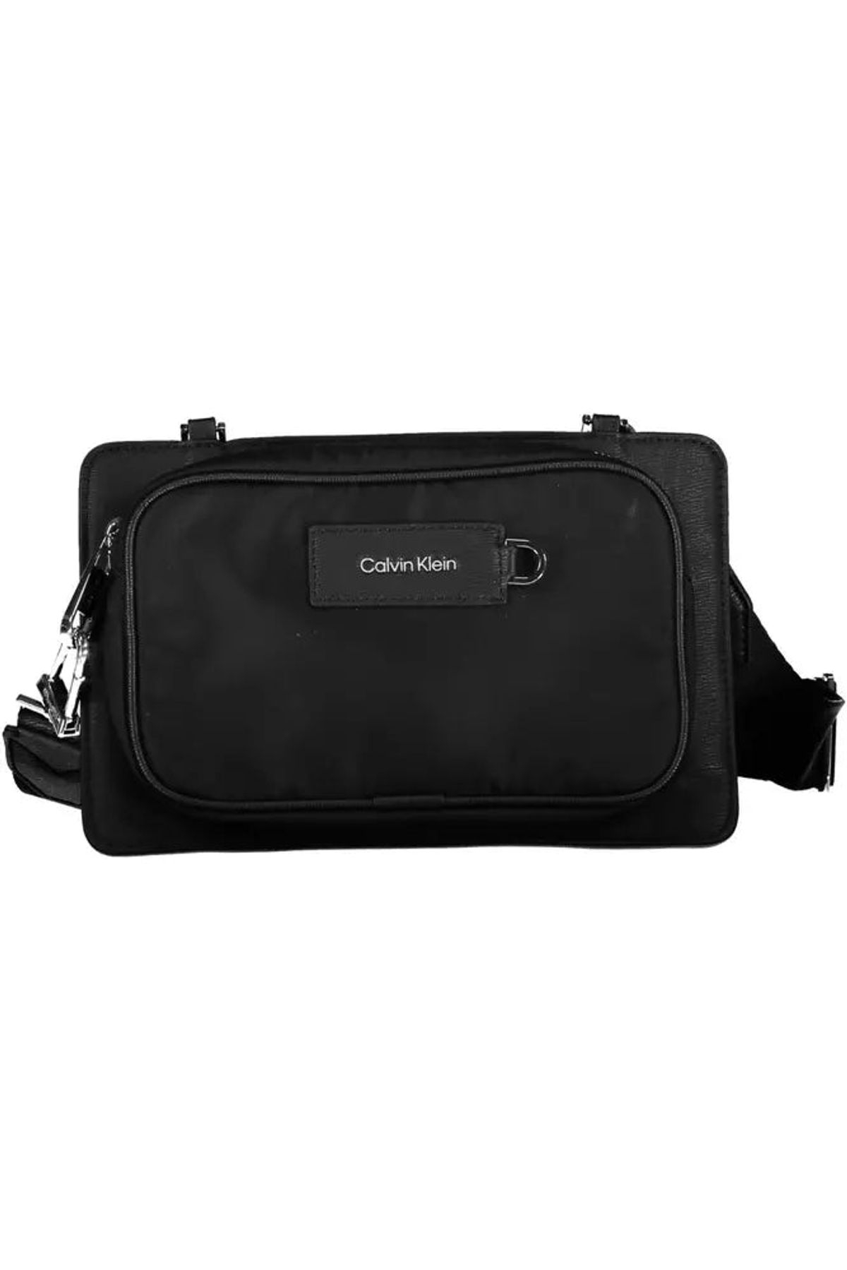 Calvin Klein Sleek Black Recycled Shoulder Bag