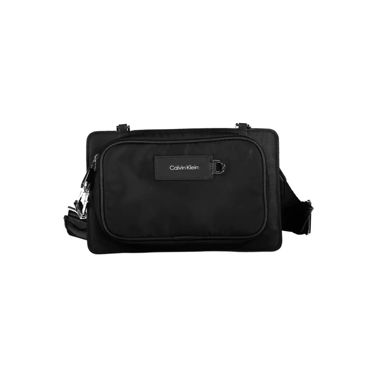 Calvin Klein Sleek Black Recycled Shoulder Bag