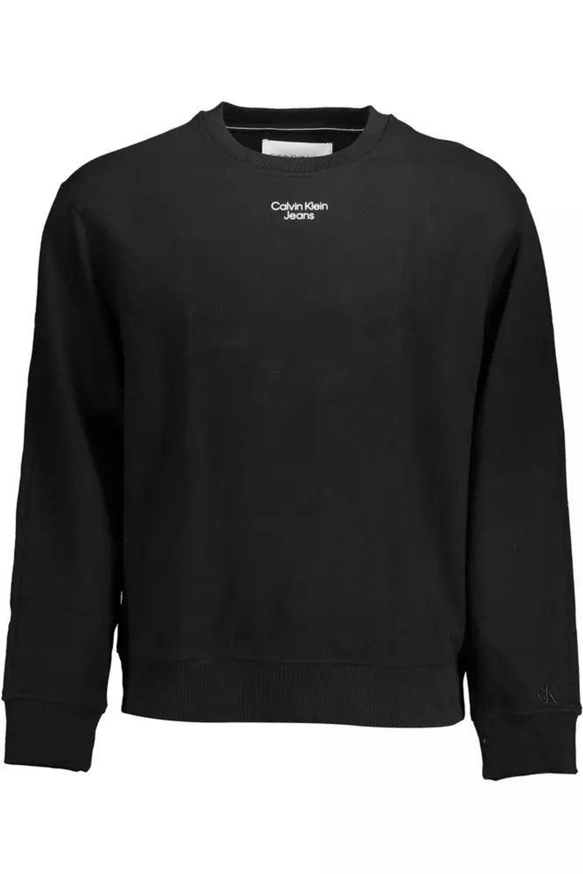 Calvin Klein Sleek Cotton Logo Sweatshirt - Timeless Style