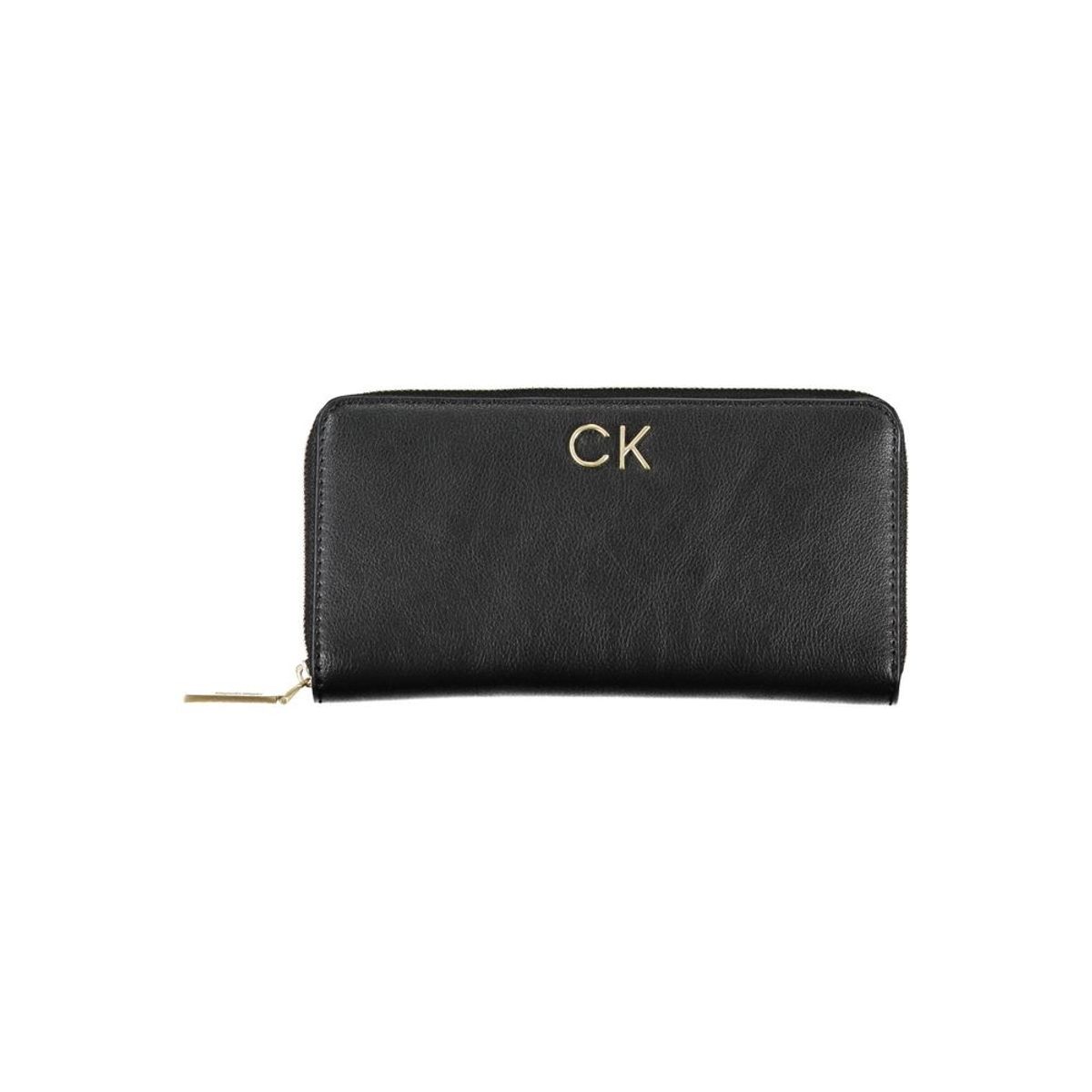 Calvin Klein Sleek RFID-Safe Wallet with Chic Contrasts