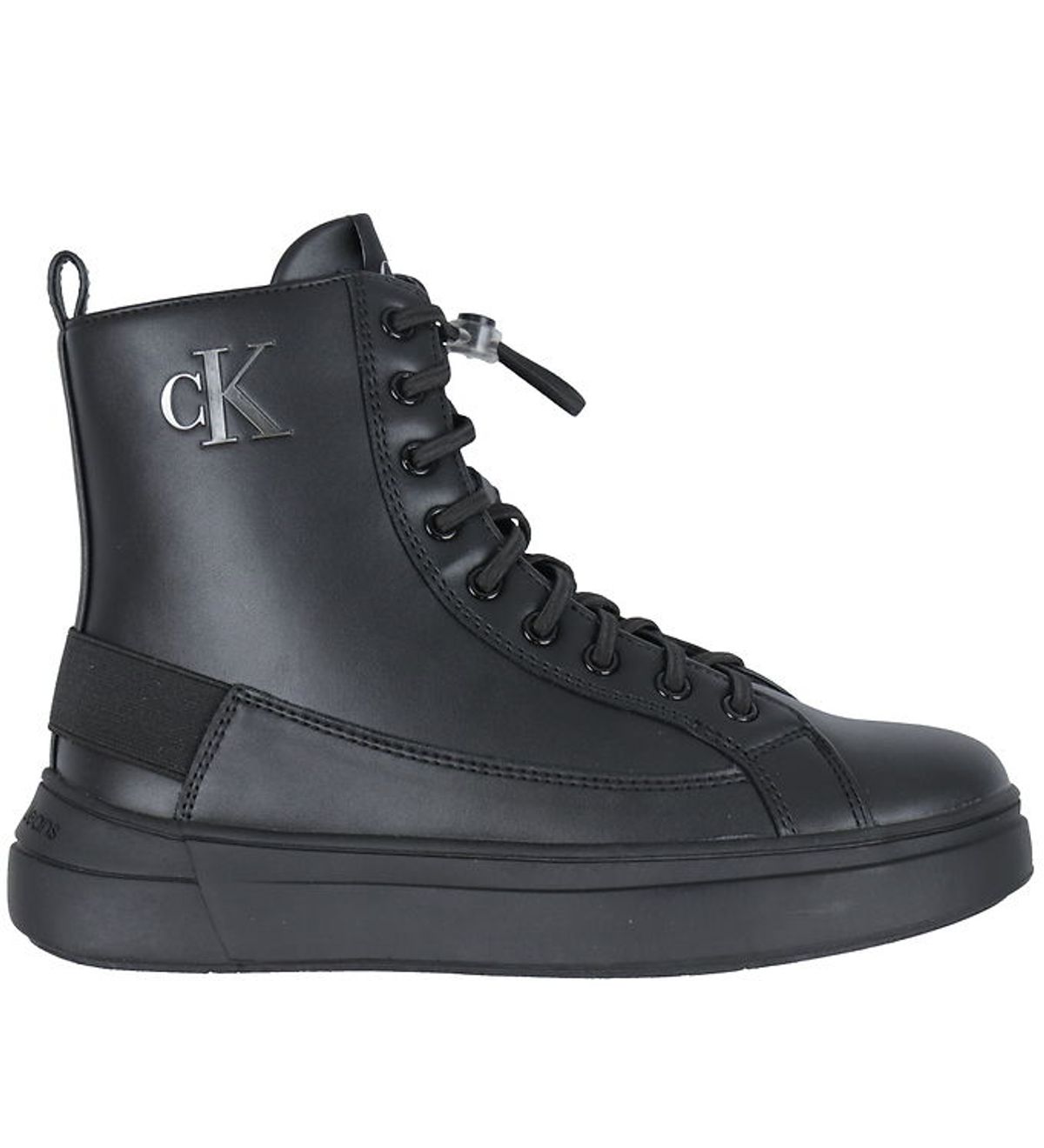 Calvin Klein Støvler - Lace-Up - Sort