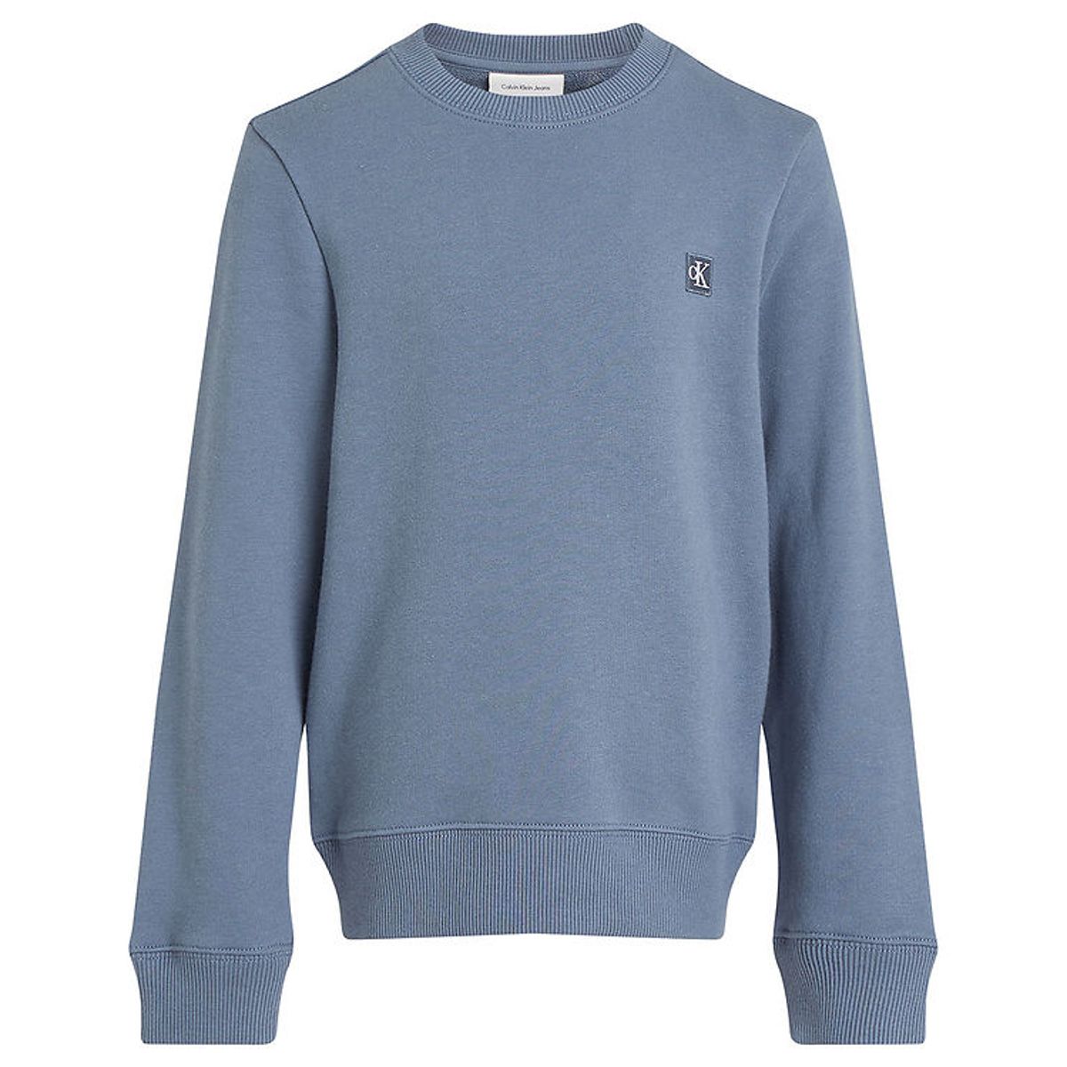 Calvin Klein Sweatshirt - Mono Mini Badge - Grisaille Grey