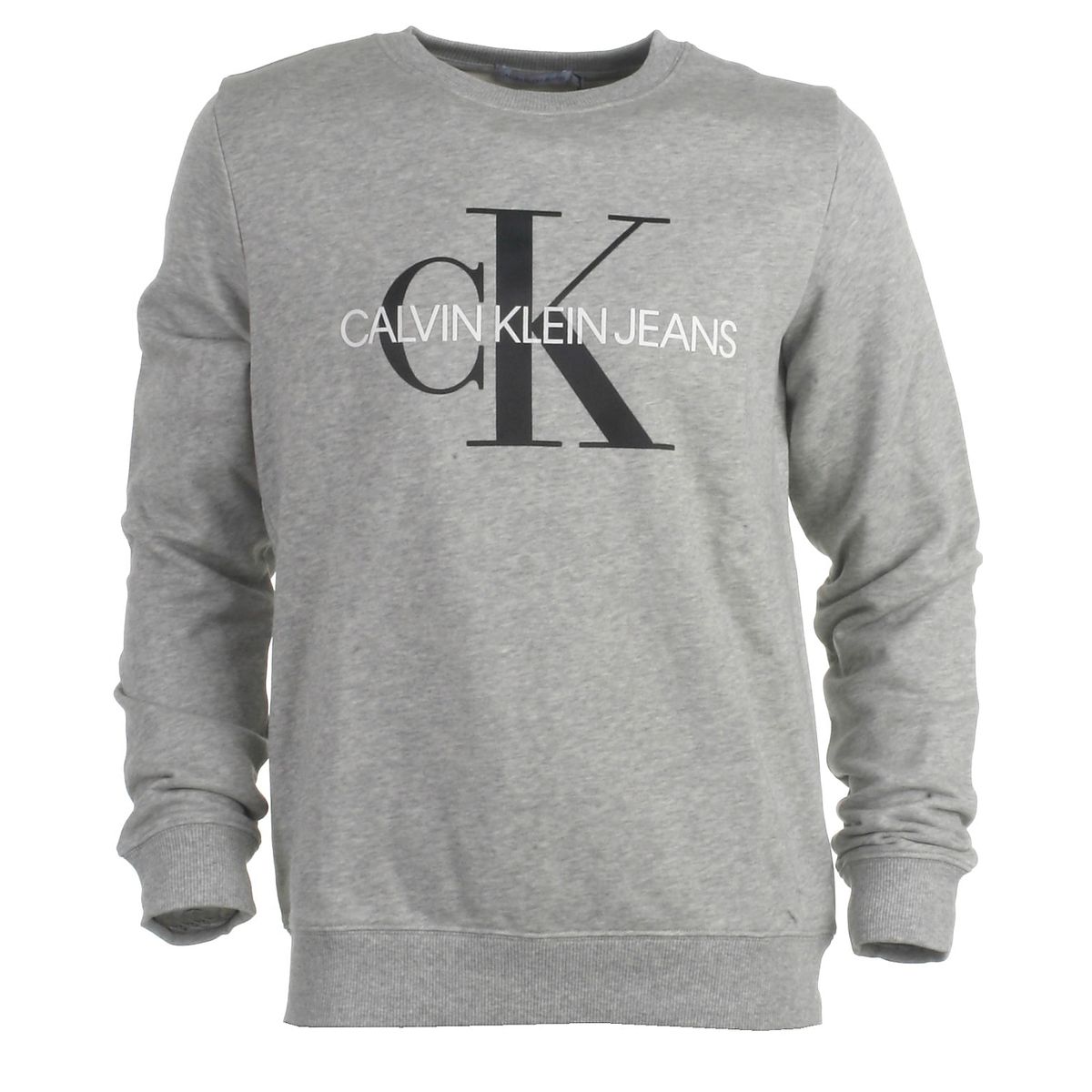 Calvin Klein sweatshirt , Monogram, grå - 140 - 10år