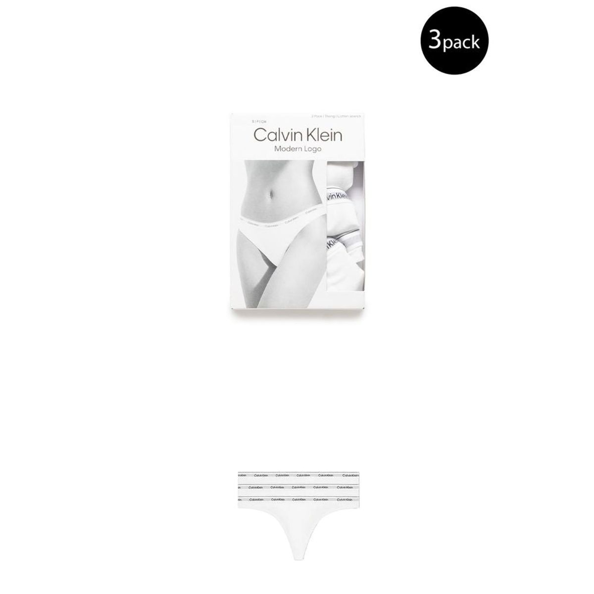 Calvin Klein Underwear White Cotton Underwear