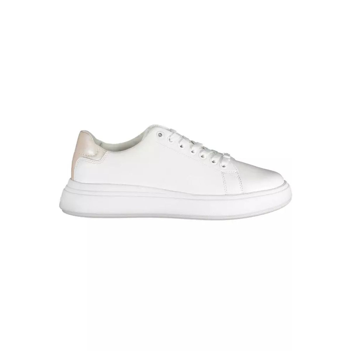 Calvin Klein White Leather Women Sneaker