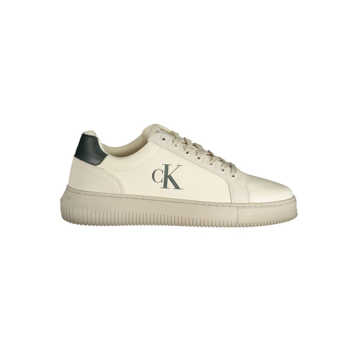 Calvin Klein White Polyester Sneaker