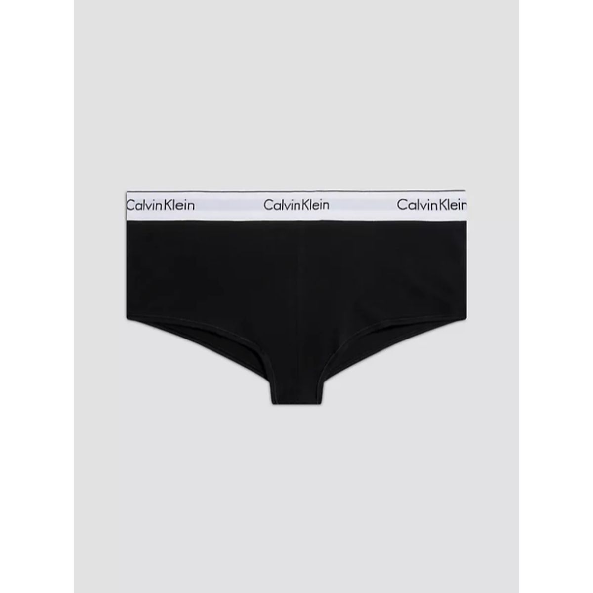 Calvin Klein Woman Boyshorts F3788e Black -Large