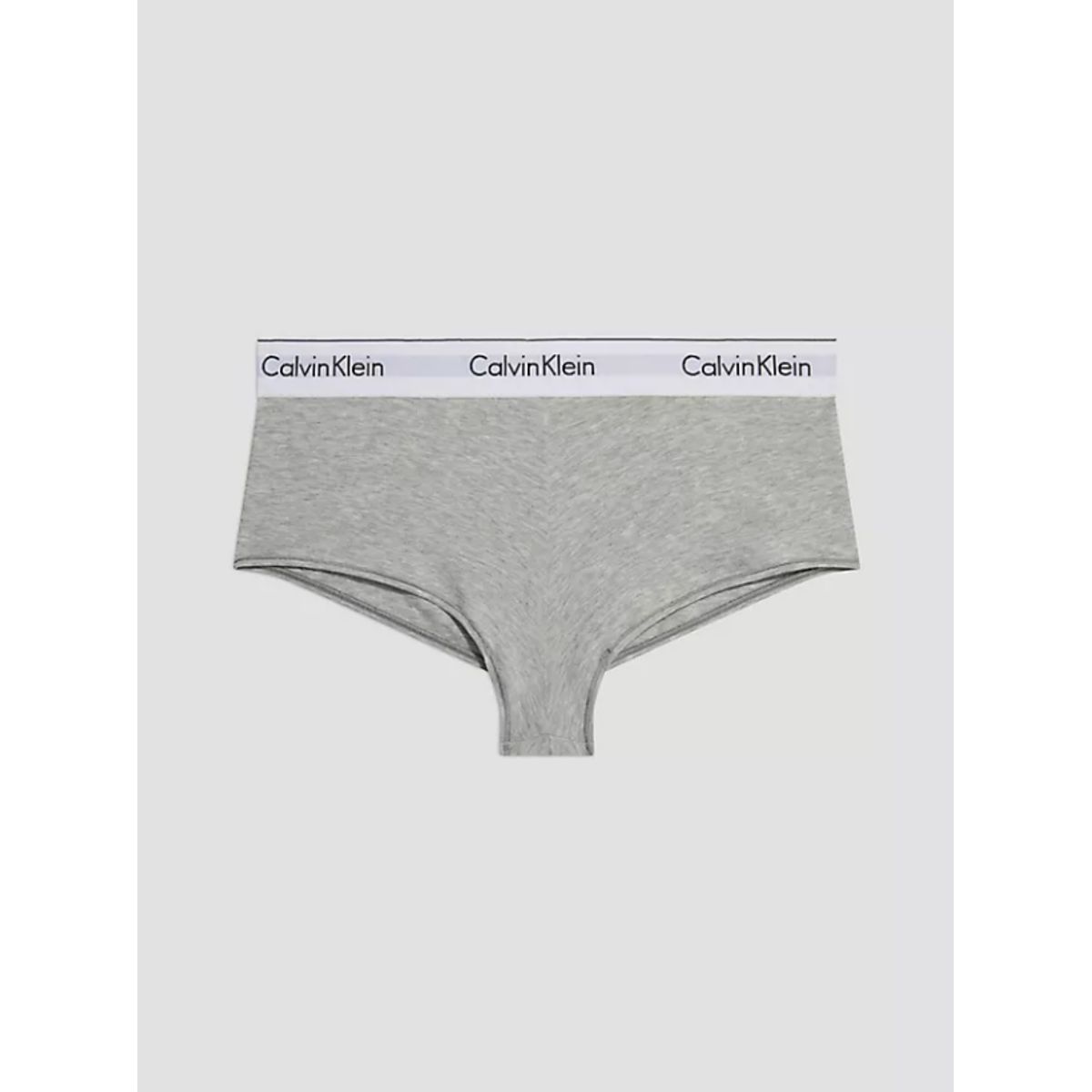 Calvin Klein Woman Boyshorts F3788e Heather Grey-x-large