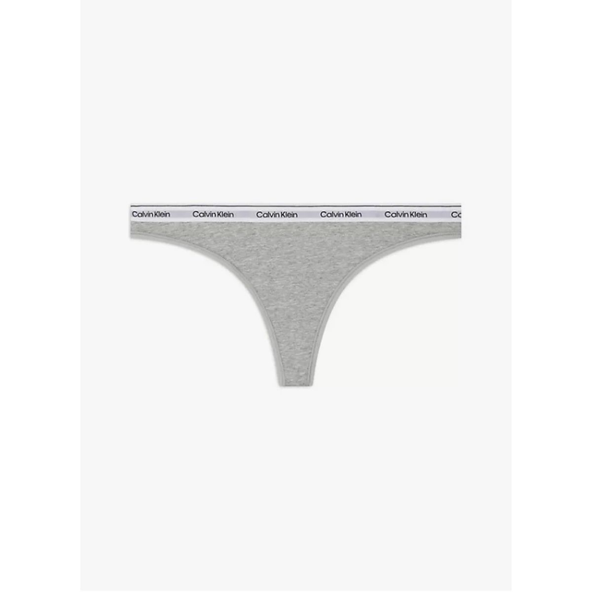 Calvin Klein Woman Thong Qd5043e Heather Grey-x-small