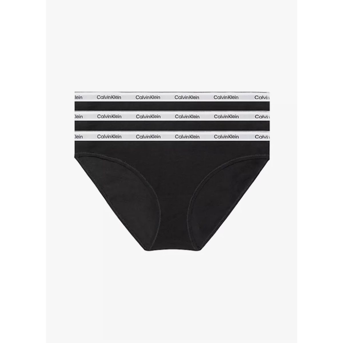 Calvin Klein Women 3-pack Bikini Qd5207e Black-small