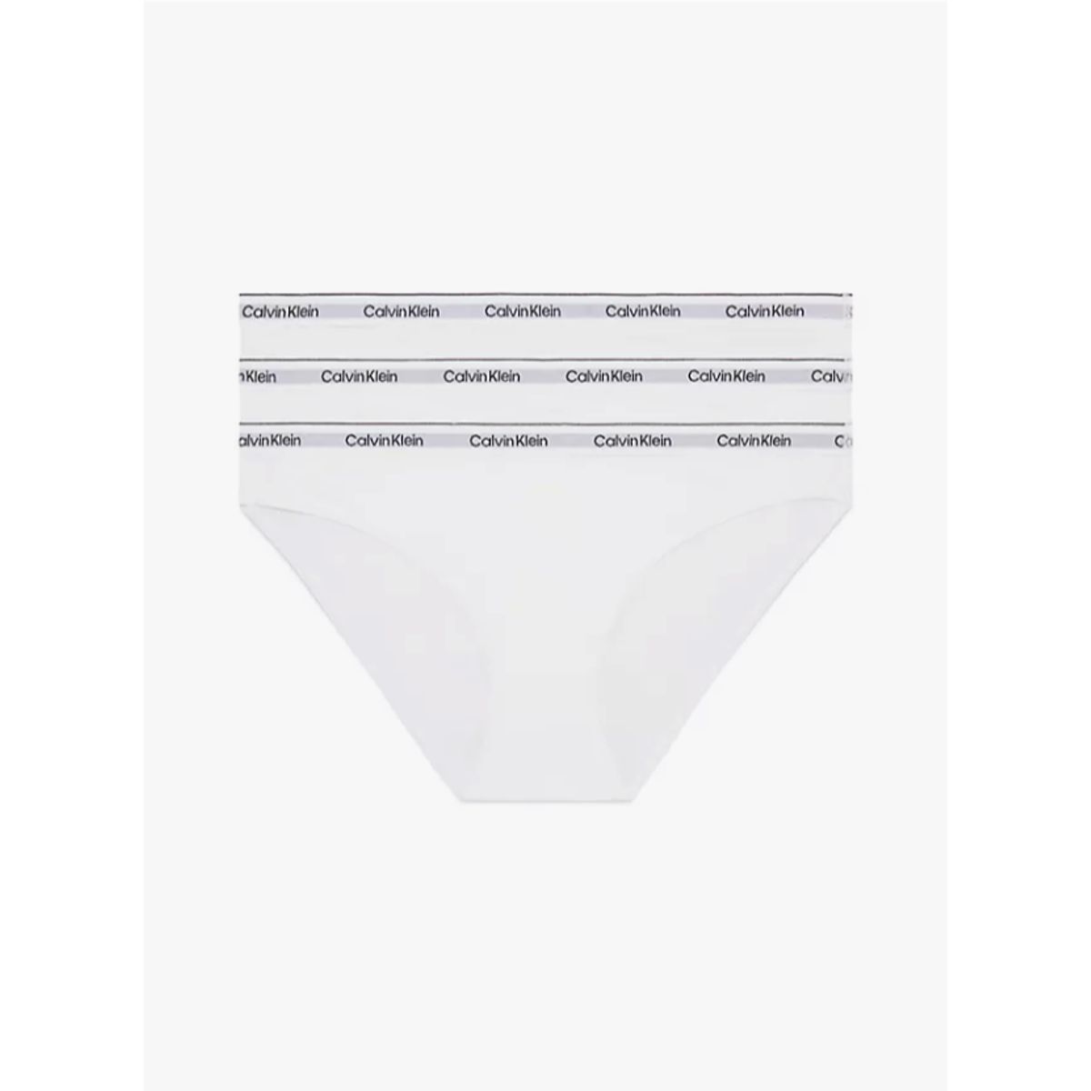 Calvin Klein Women 3-pack Bikini Qd5207e White/white/white-small