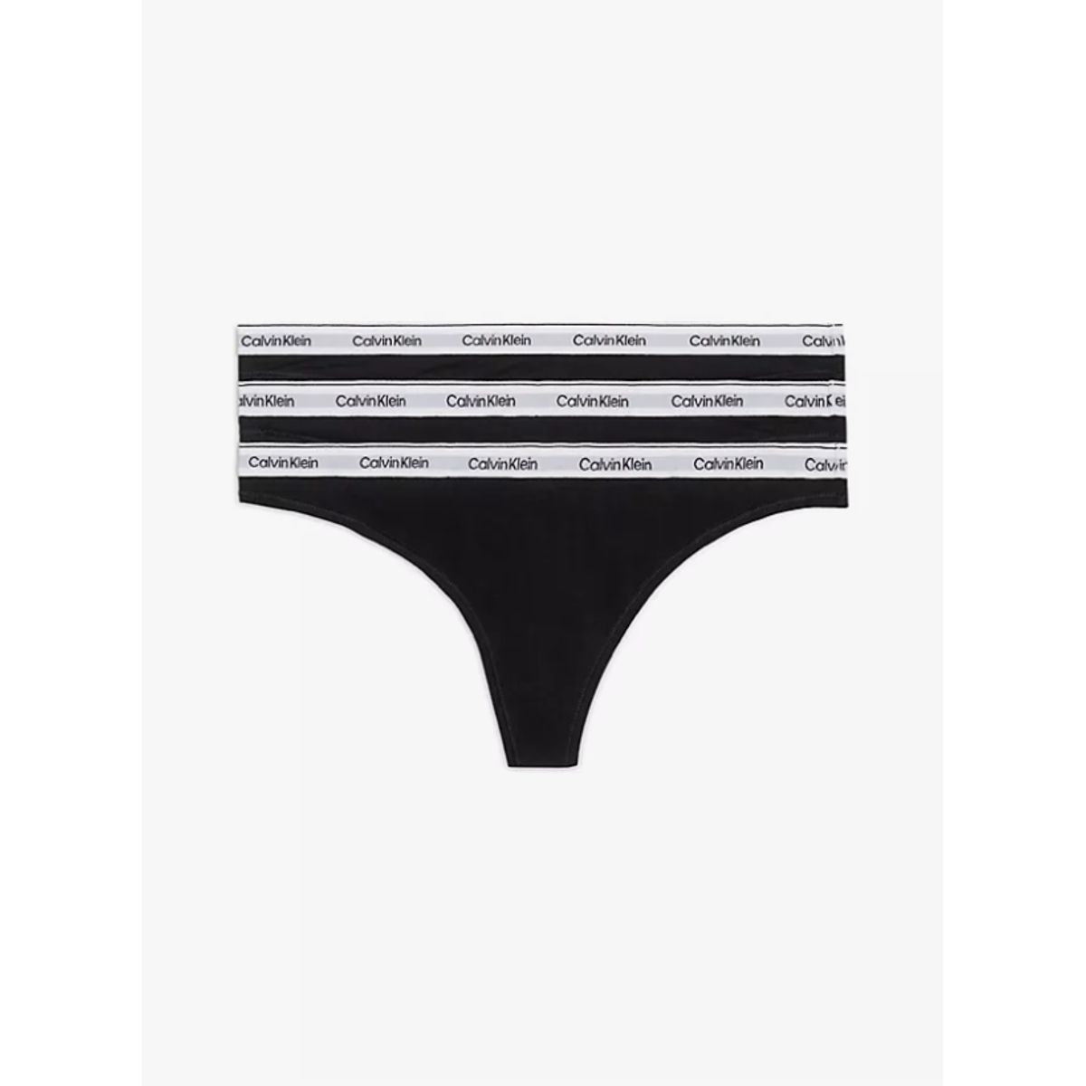 Calvin Klein Women 3-pack Thong Qd5209e Black