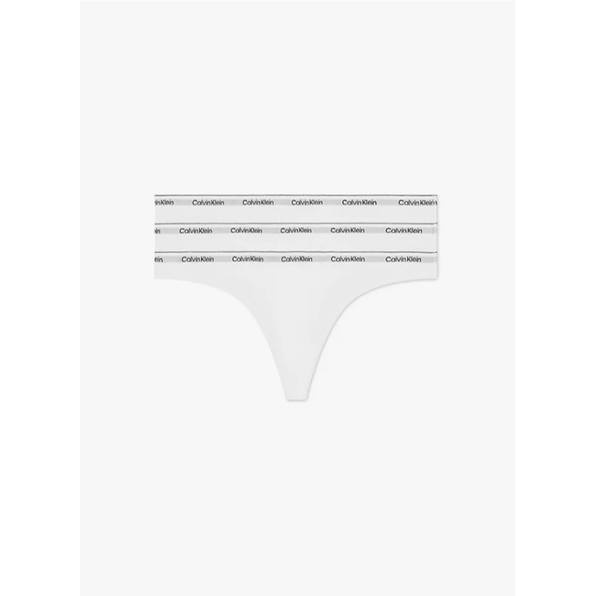 Calvin Klein Women 3-pack Thong Qd5209e White/white/white-3x-large