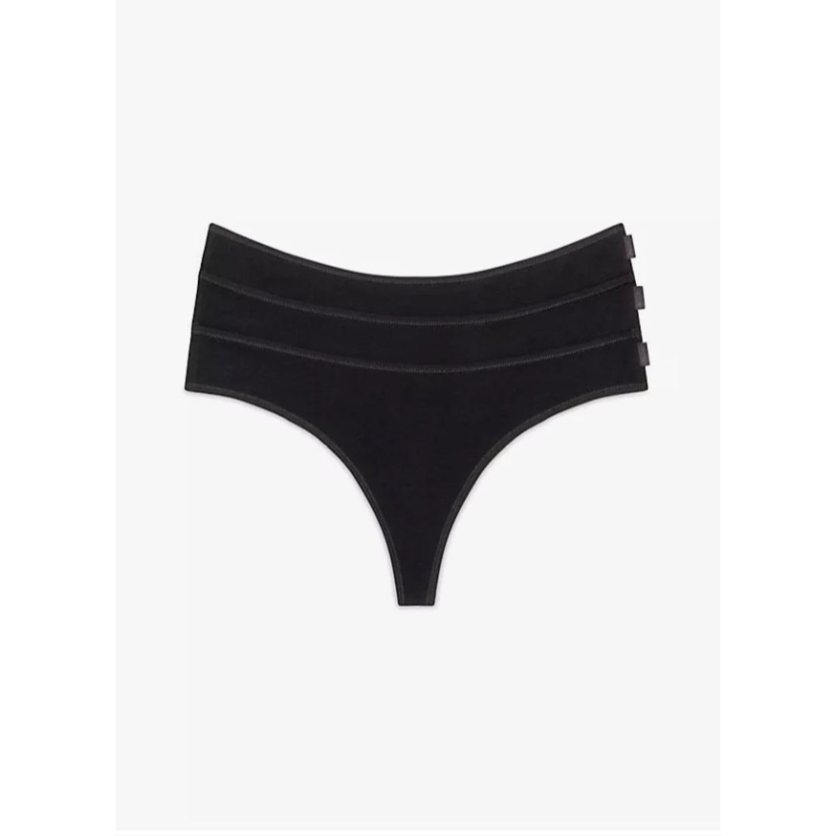 Calvin Klein Women 3-pack Thong Qd5217e Black-3x-large