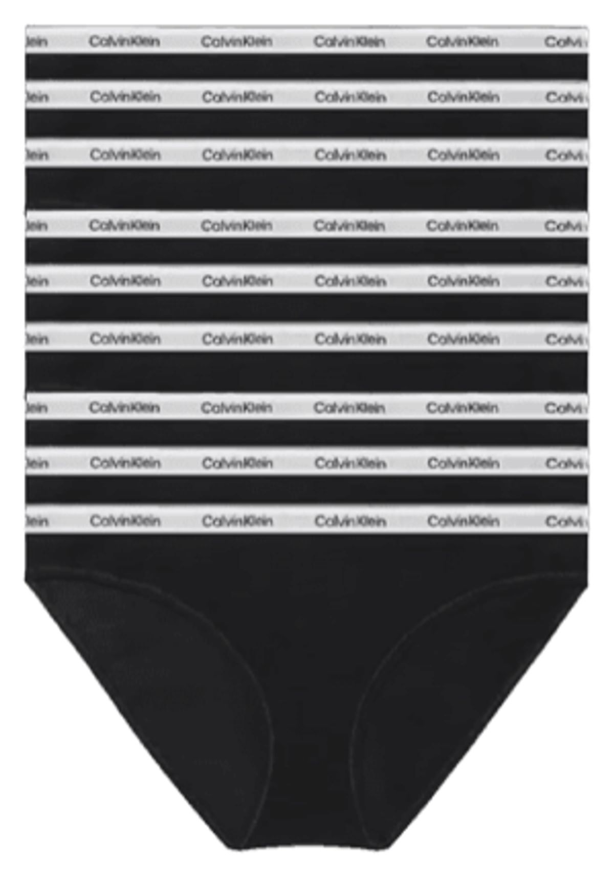 Calvin Klein Women 9-pack Bikini Qd5207e Black-2x-large