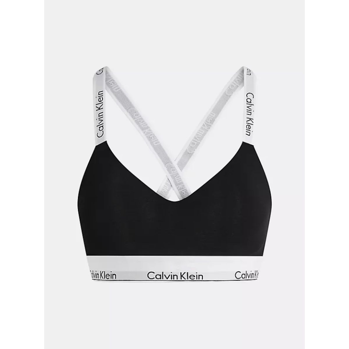 Calvin Klein Women Lined Bralette Qf7059e Black-x-small