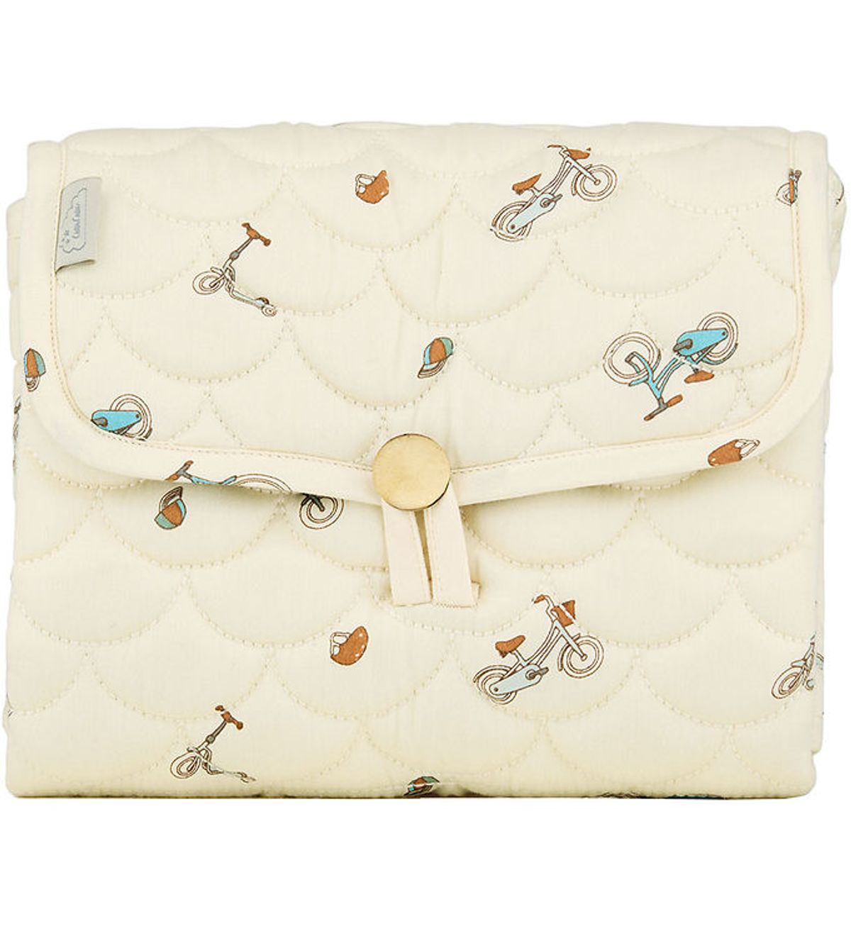 Cam Cam Pusleunderlag - Quilted - 70x44 cm - Bicycles