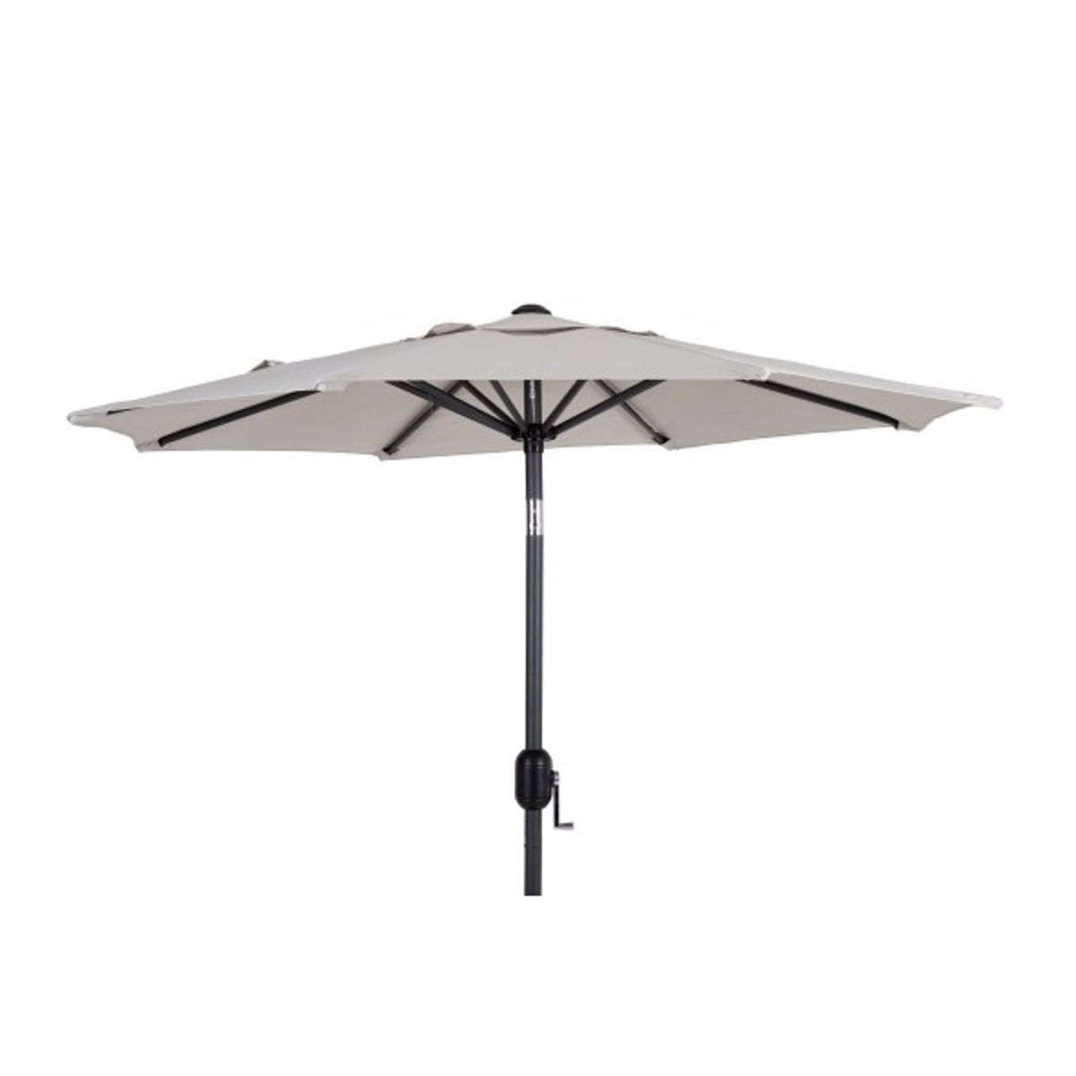 Cambre parasol Ø2m Khaki - Diverse > Haveparasol - Brafab - Enggården Havemøbler