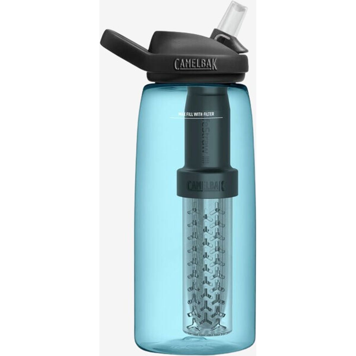 CamelBak - Eddy+ 1L, filtered by LifeStraw (Blå)