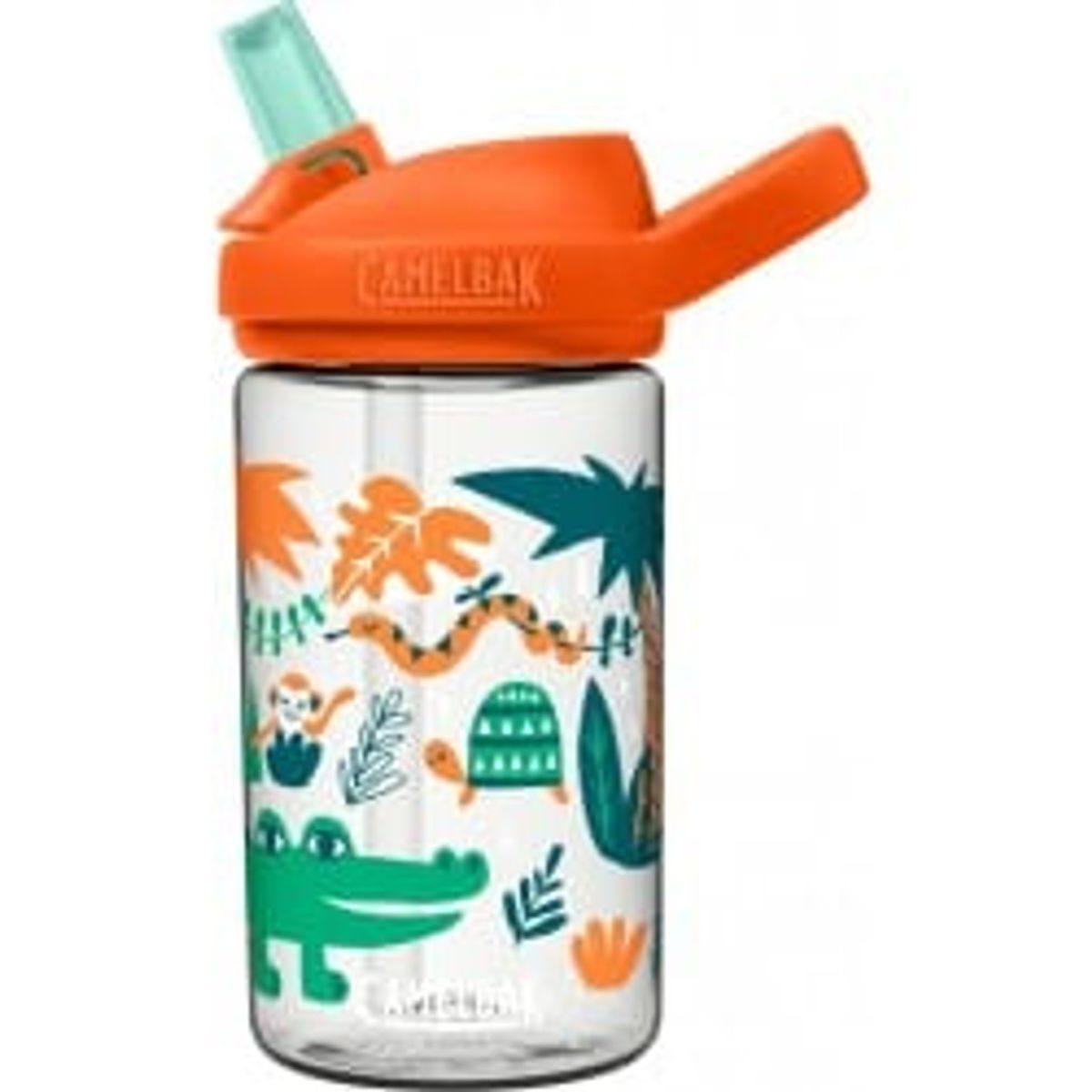 Camelbak Eddy+ Kids 14oz - Jungle Animals - Str. 14oz - Drikkeflaske