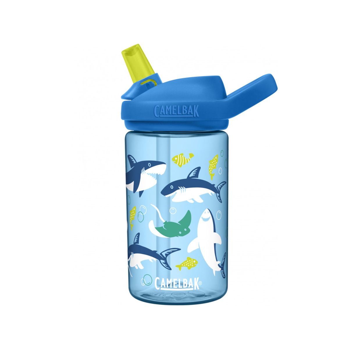 CamelBak Eddy+ Kids - Drikkeflaske - 0,4 liter - Sharks & Rays