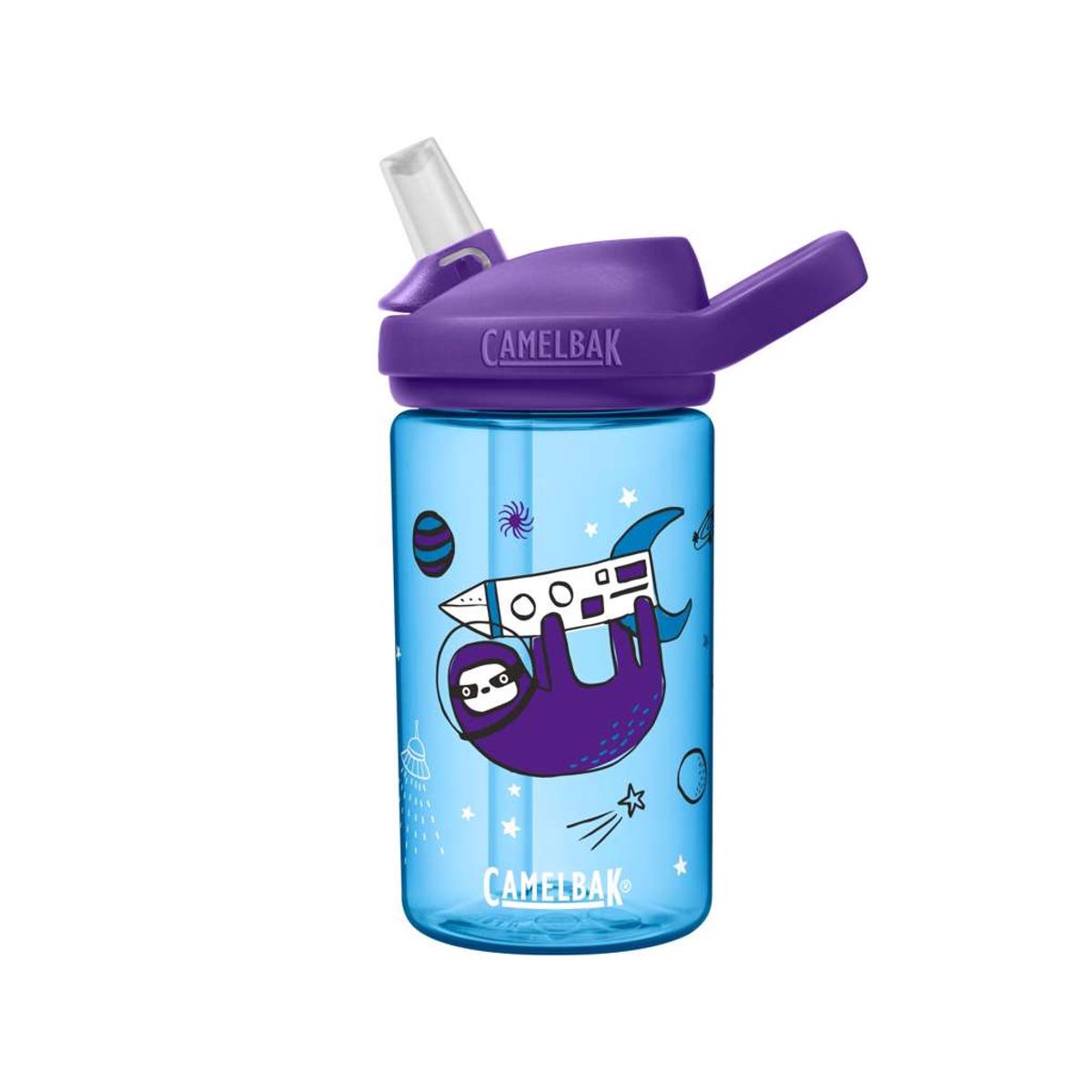 CamelBak Eddy+ Kids - Drikkeflaske - 0,4 liter - Sloths in Space