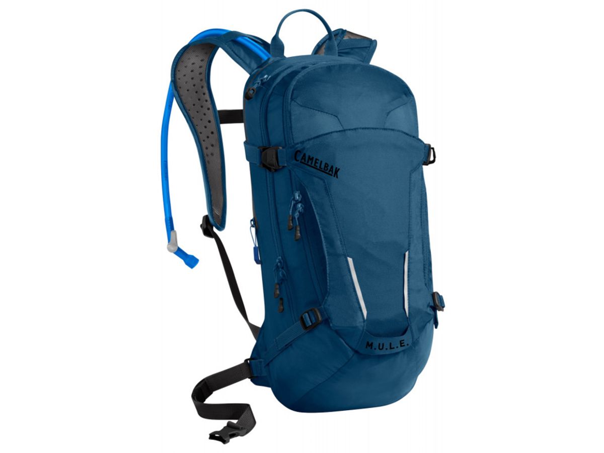 Camelbak - M.U.L.E. - Rygsæk 12L med 3 L vandreservior - Grå/Blågrøn