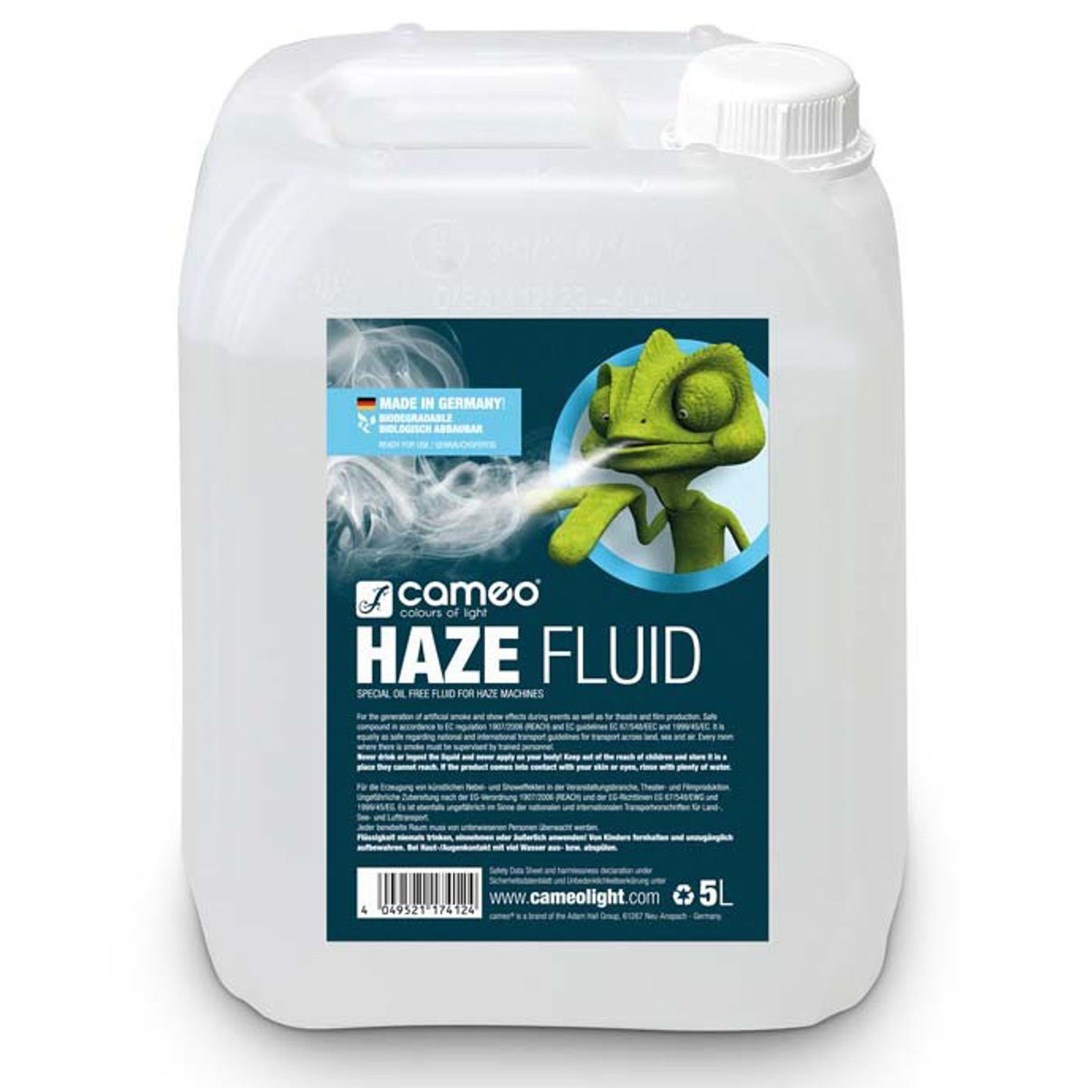 Cameo HAZE Fluid/Røgvæske - 5 Liter