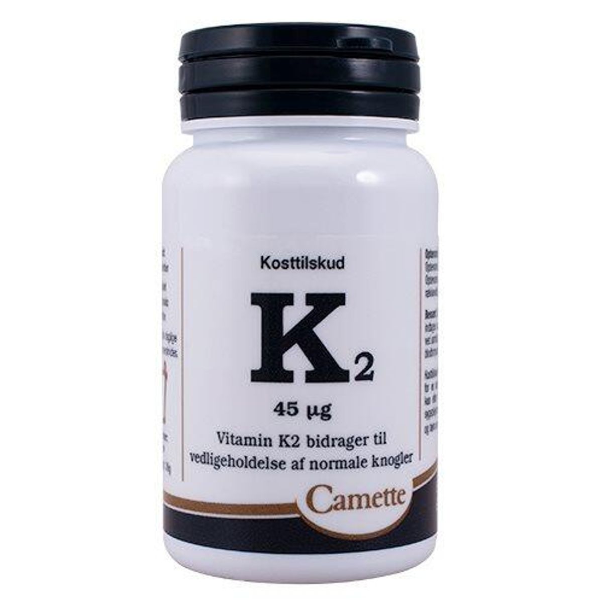 Camette K2 Vitamin 45 mcg. 180tab