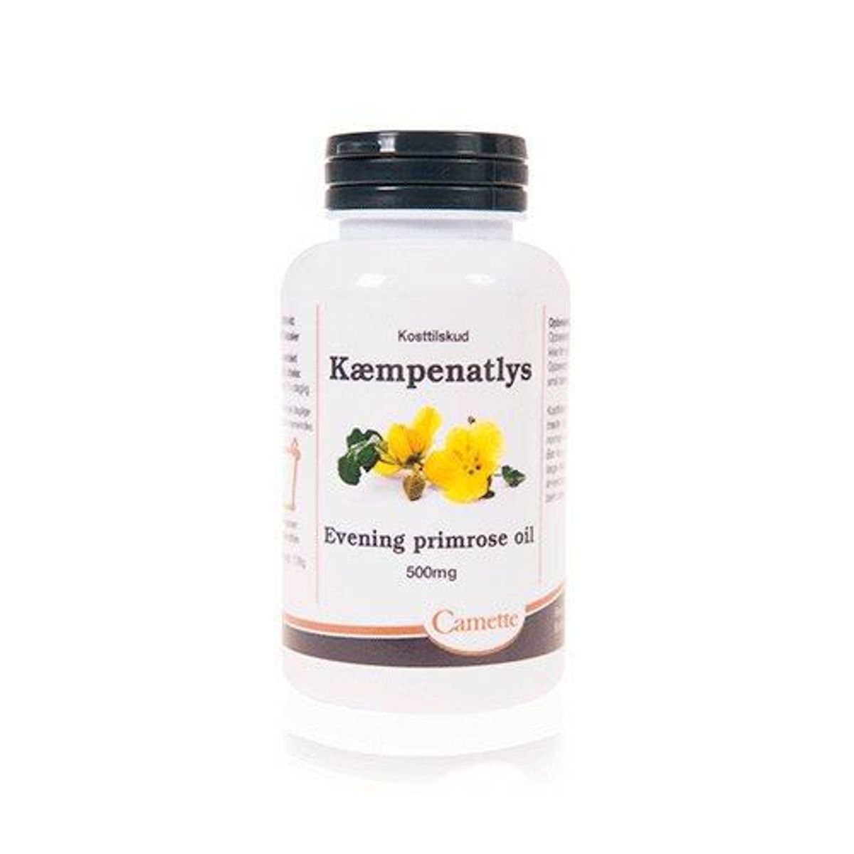 Camette Kæmpenatlysolie Evening Primrose oil, 180kap