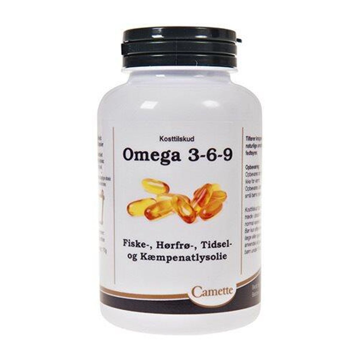 Camette Omega 3-6-9 - 120 kapsler