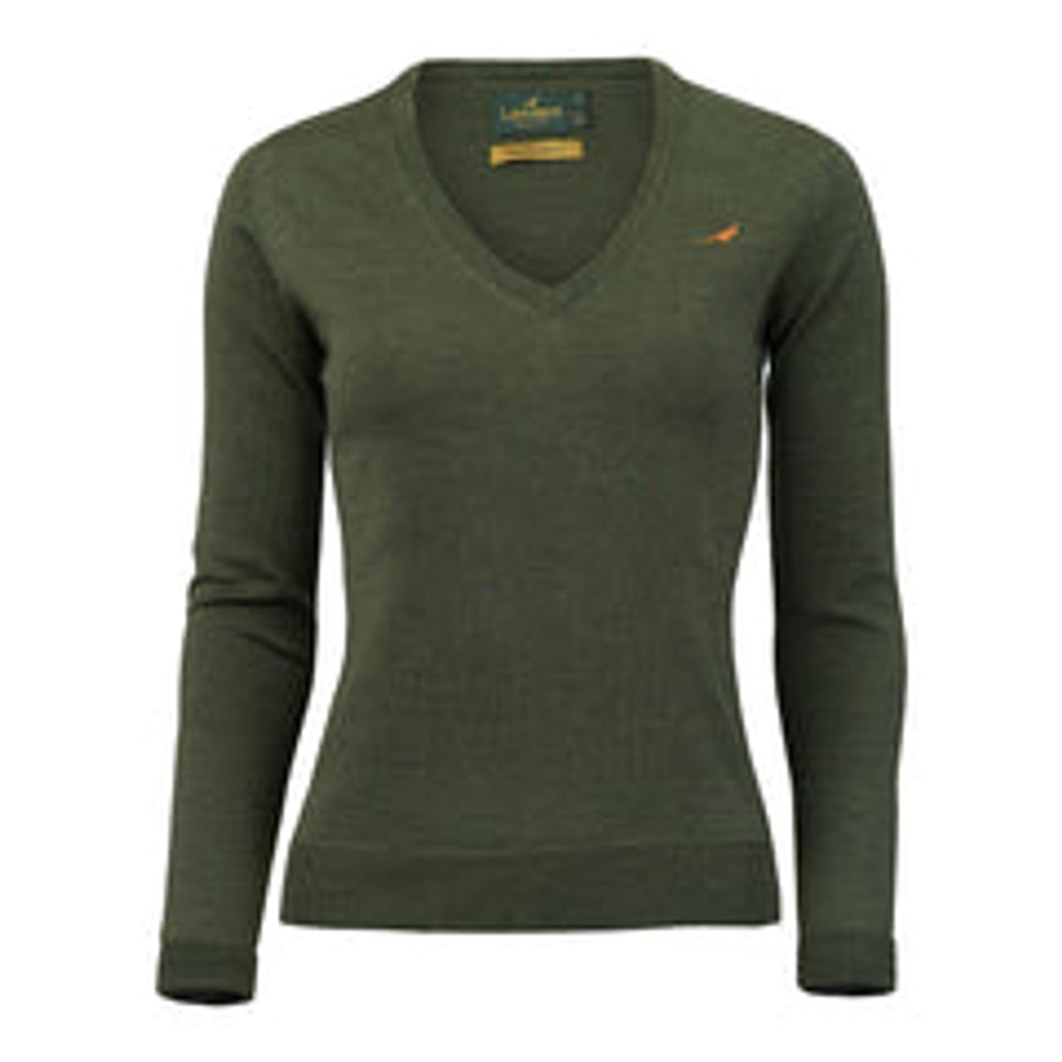 Camilla V-neck Merino Sweater - Woody