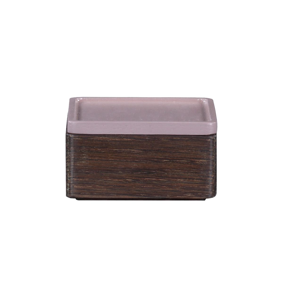 Camino - Rey 1B Box - 10x10xh5 cm - Smoked Oak/Prune