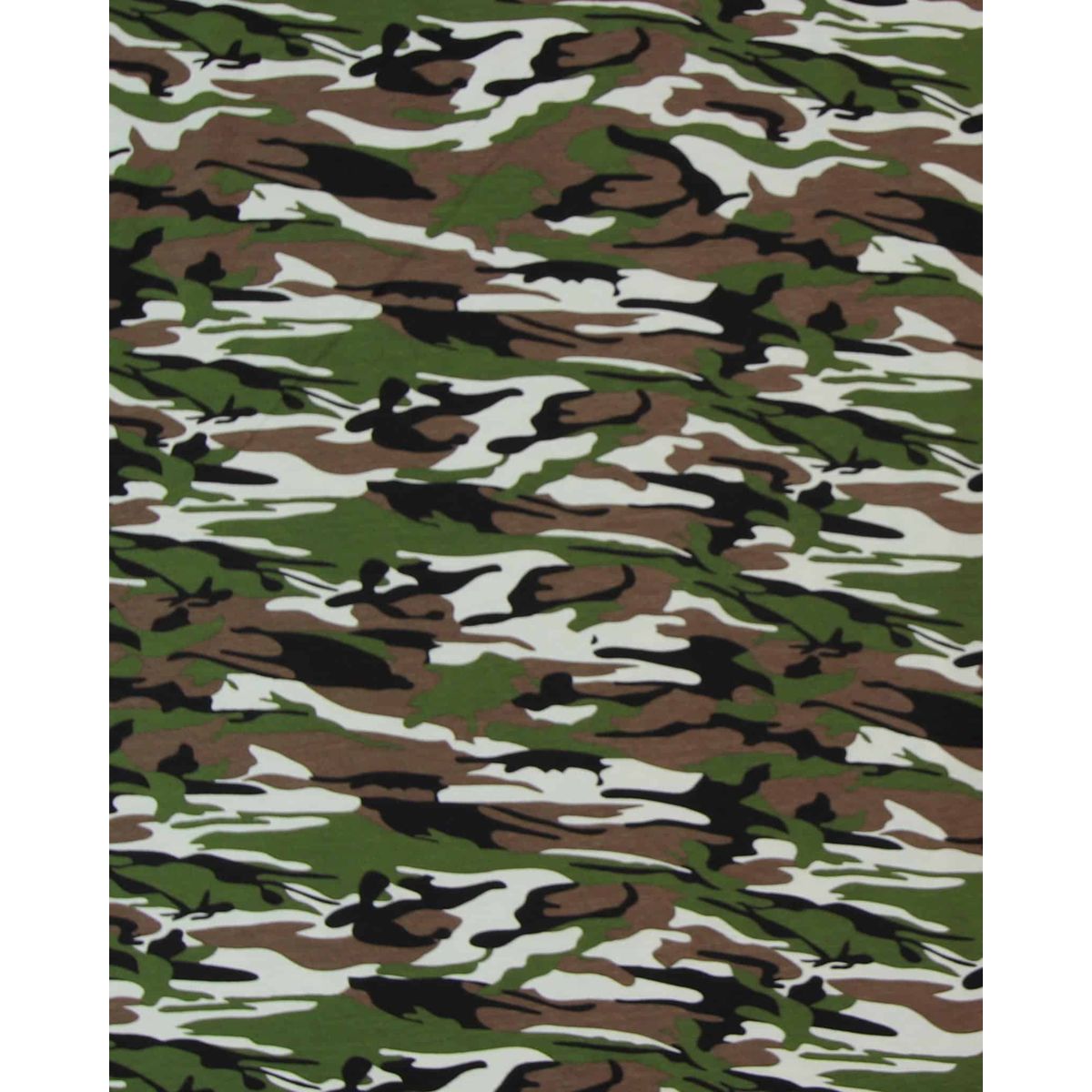 Camouflage - Jersey - 100% Bomuld