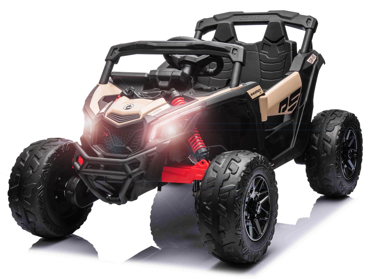 Can-Am Maverick UTV m/4x12V Motor + Gummihjul + Lædersæde