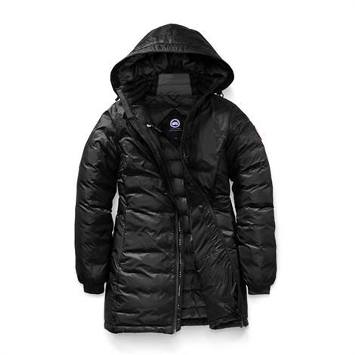 Canada Goose Ladies Camp Hooded Jacket, Black / Black